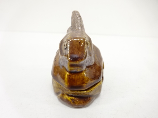  楽吉左衛門銘　干支　卯　香合